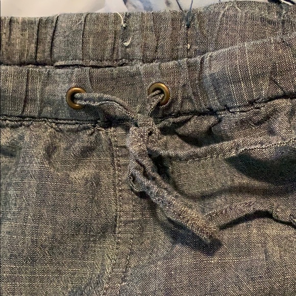 J.Crew Chambray Drawstring Shorts Small - Picture 4 of 5